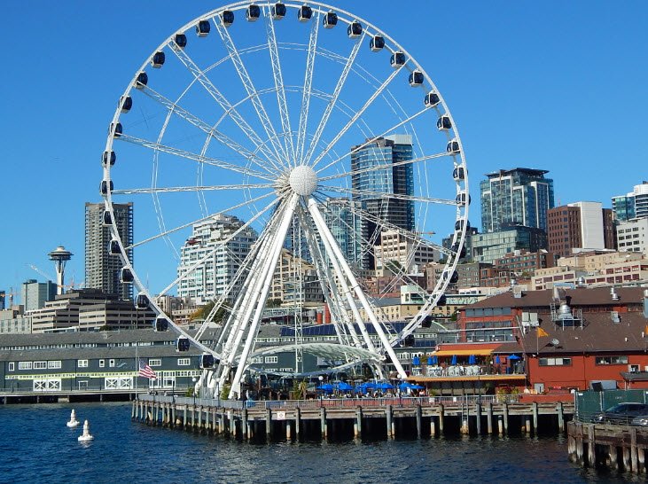 The Seattle Great Wheel, Washington, USA